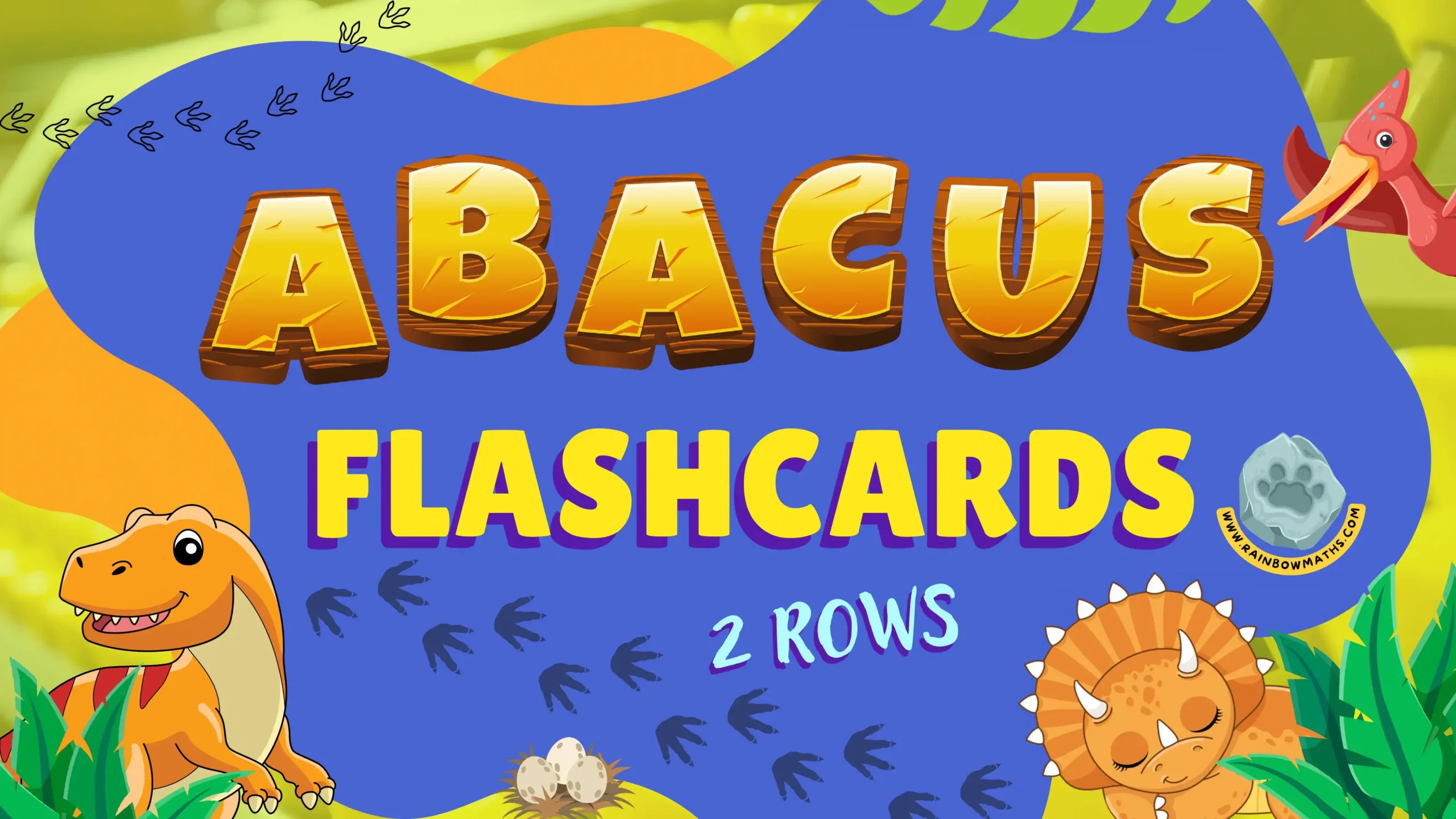 Abacus Flashcards 2rows
