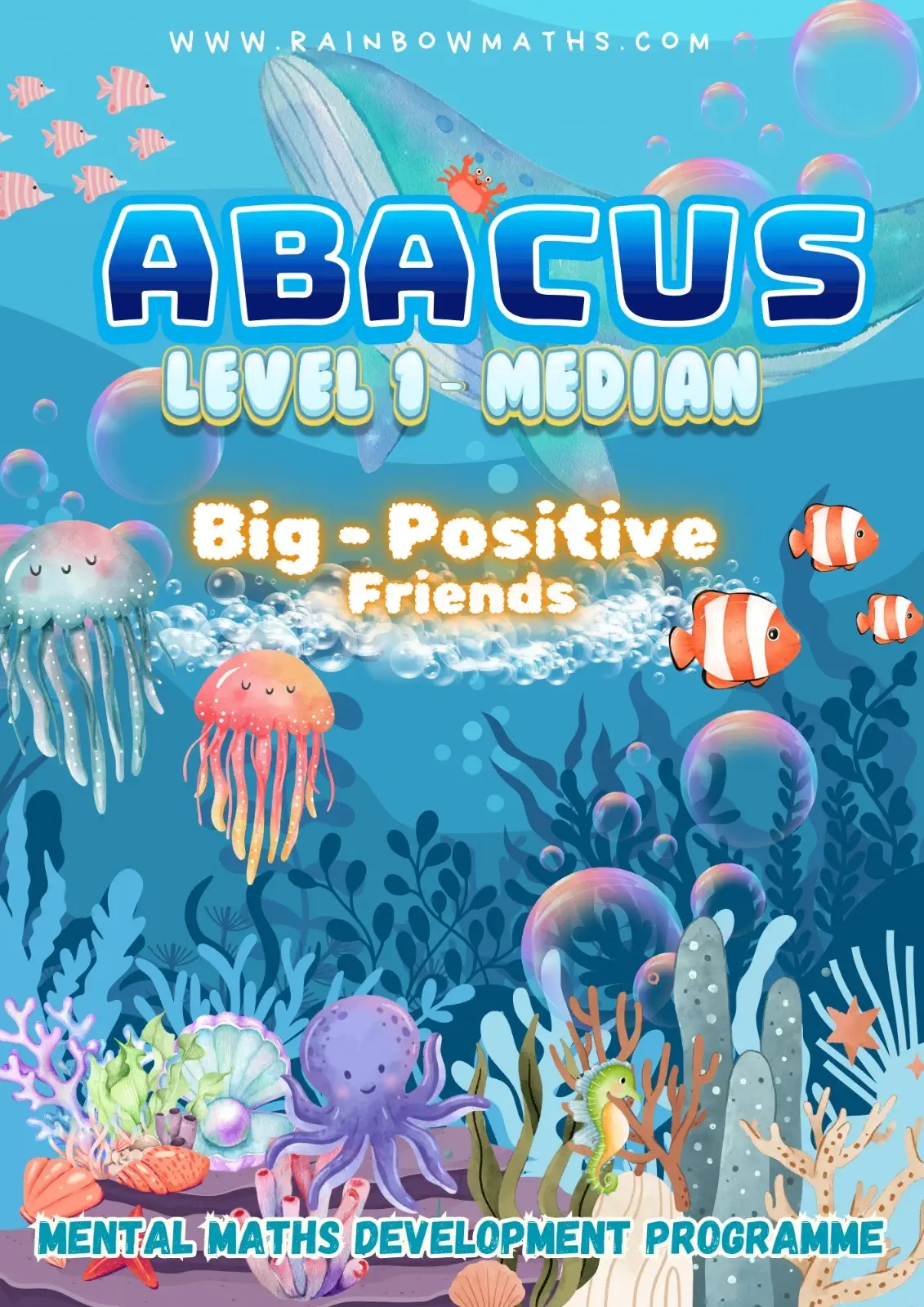 Abacus Level 1 Big Friends + Median sample workbook