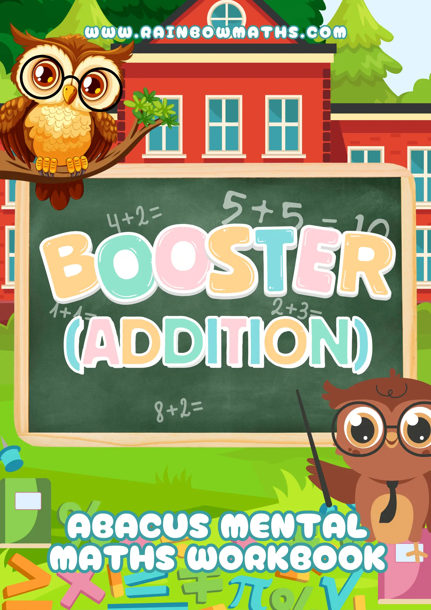 Booster Addition Abacus Mental Maths Workbook Poster image