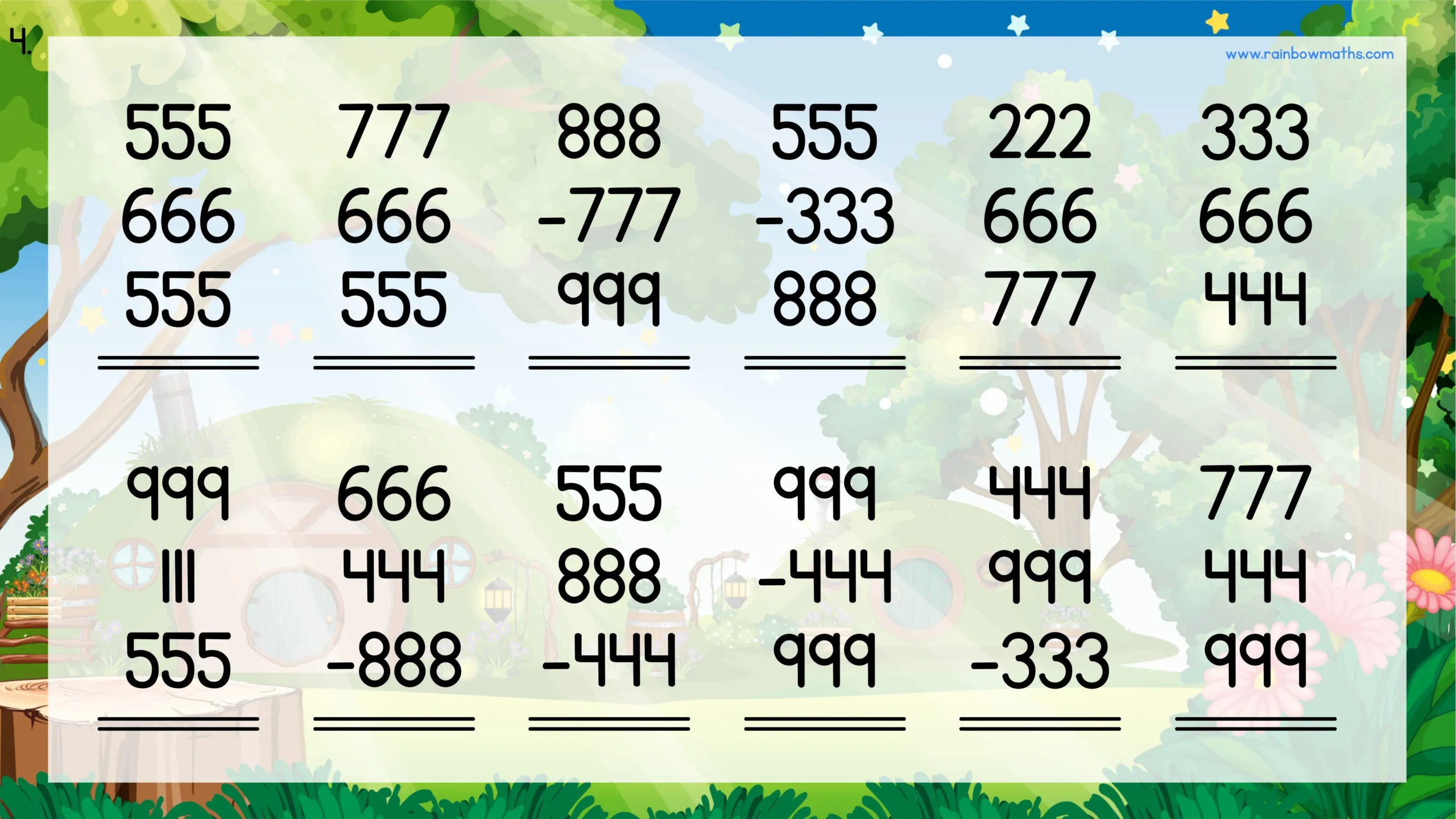 Sum & Subtract Triple-Digit Fun-images-3