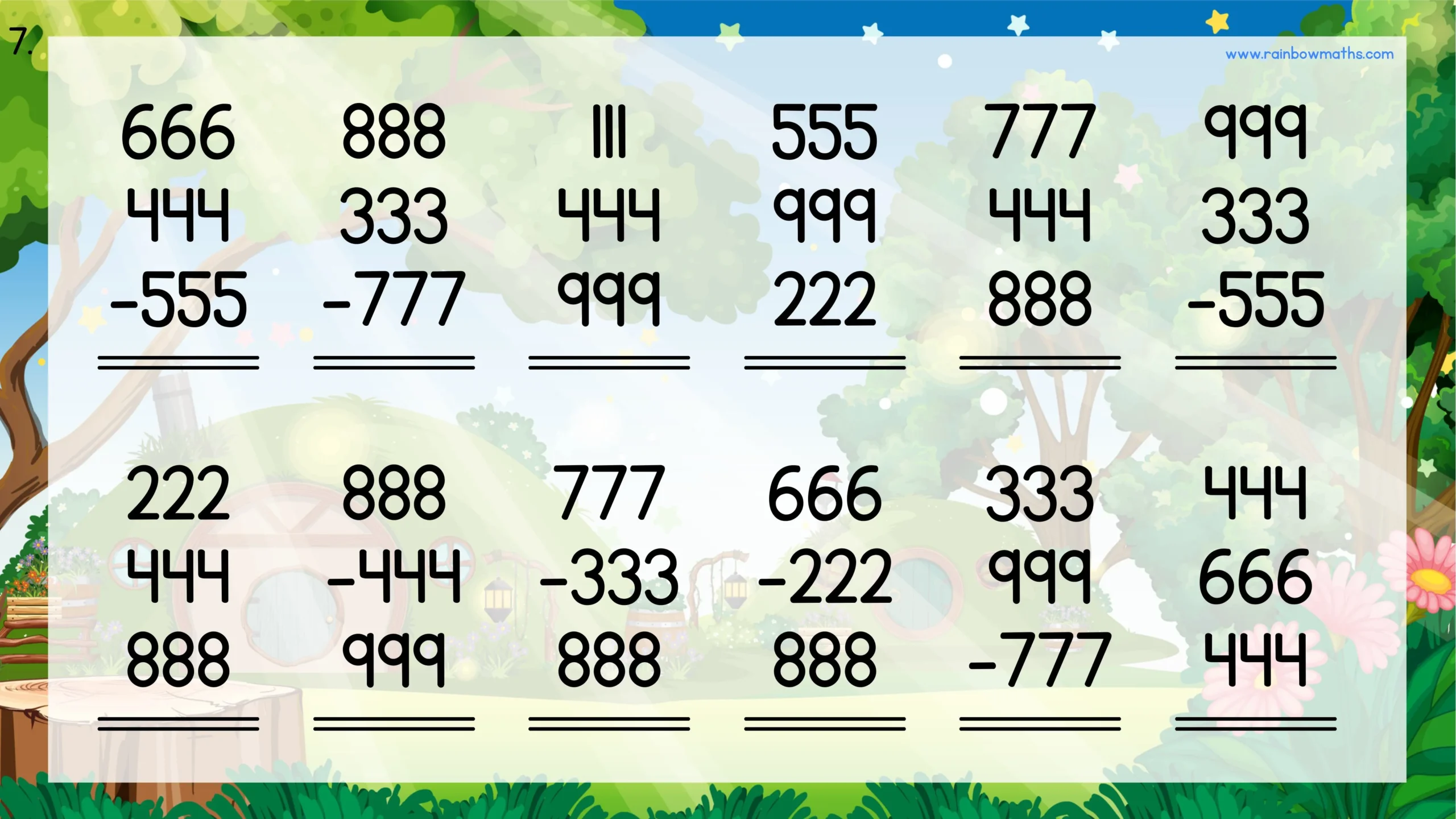 Sum & Subtract Triple-Digit Fun-images-6