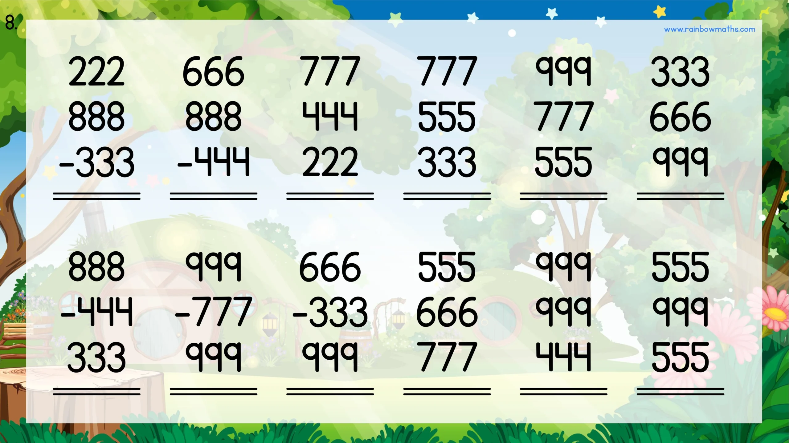 Sum & Subtract Triple-Digit Fun-images-7