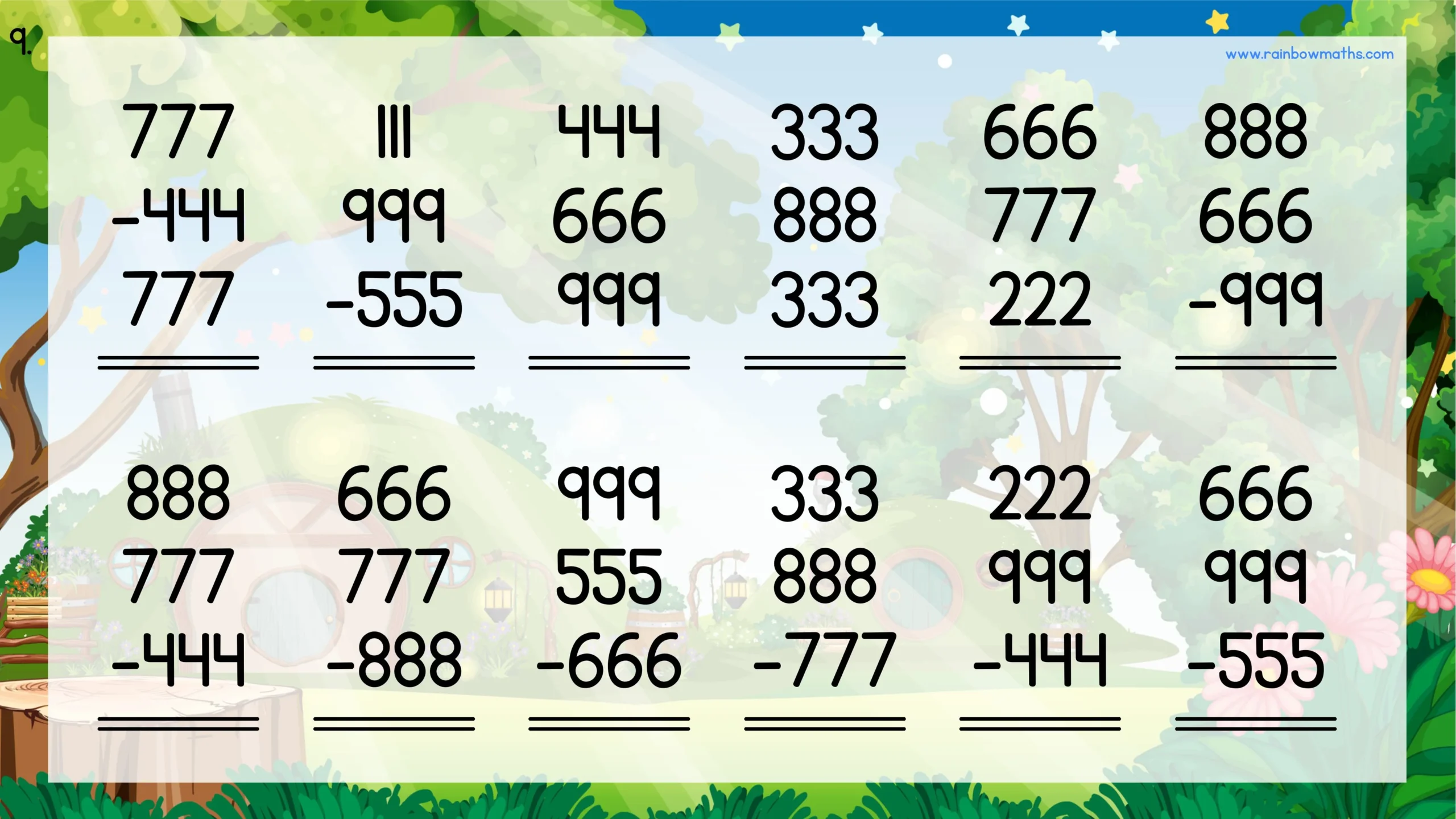 Sum & Subtract Triple-Digit Fun-images-8