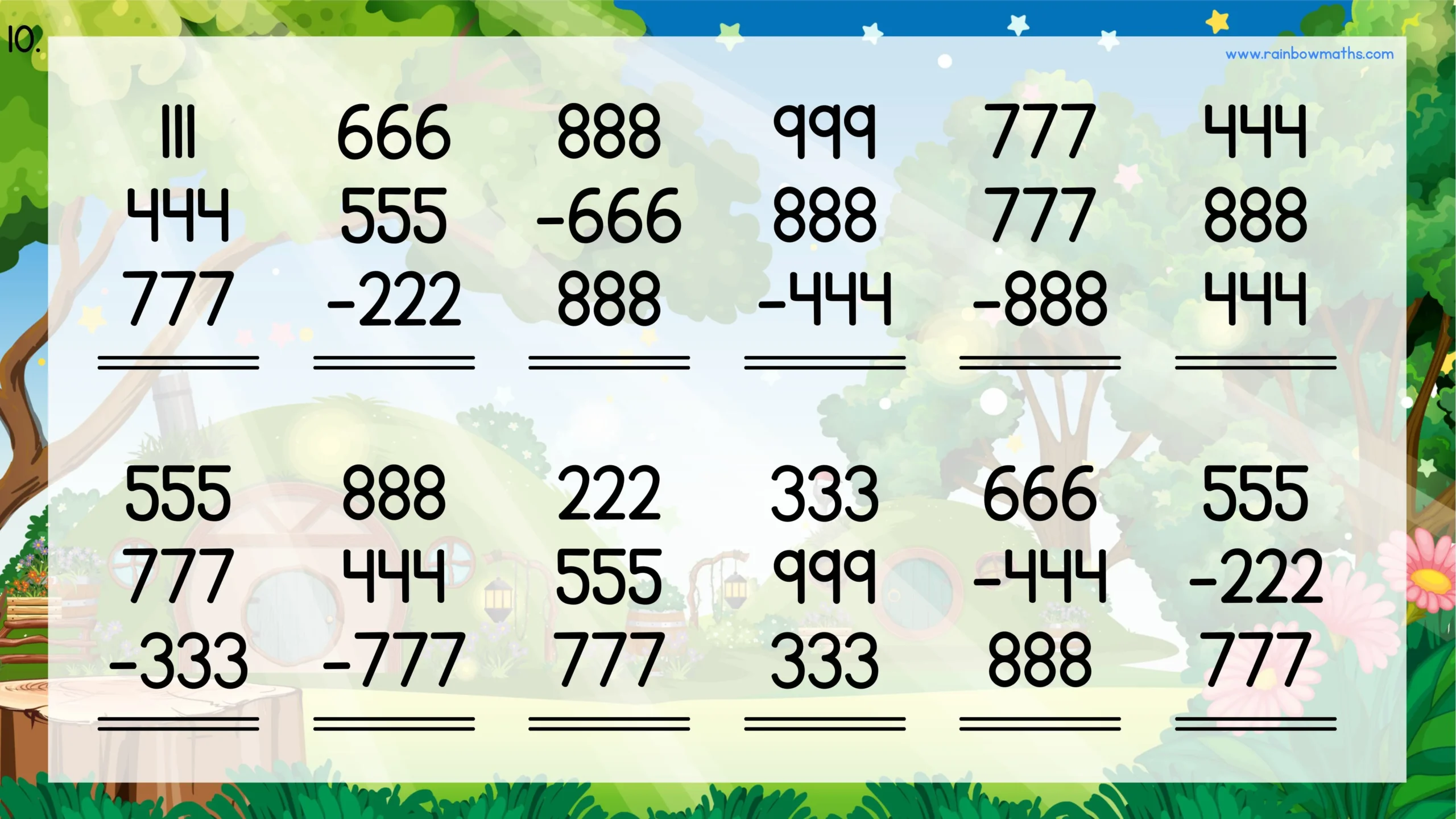 Sum & Subtract Triple-Digit Fun-images-9