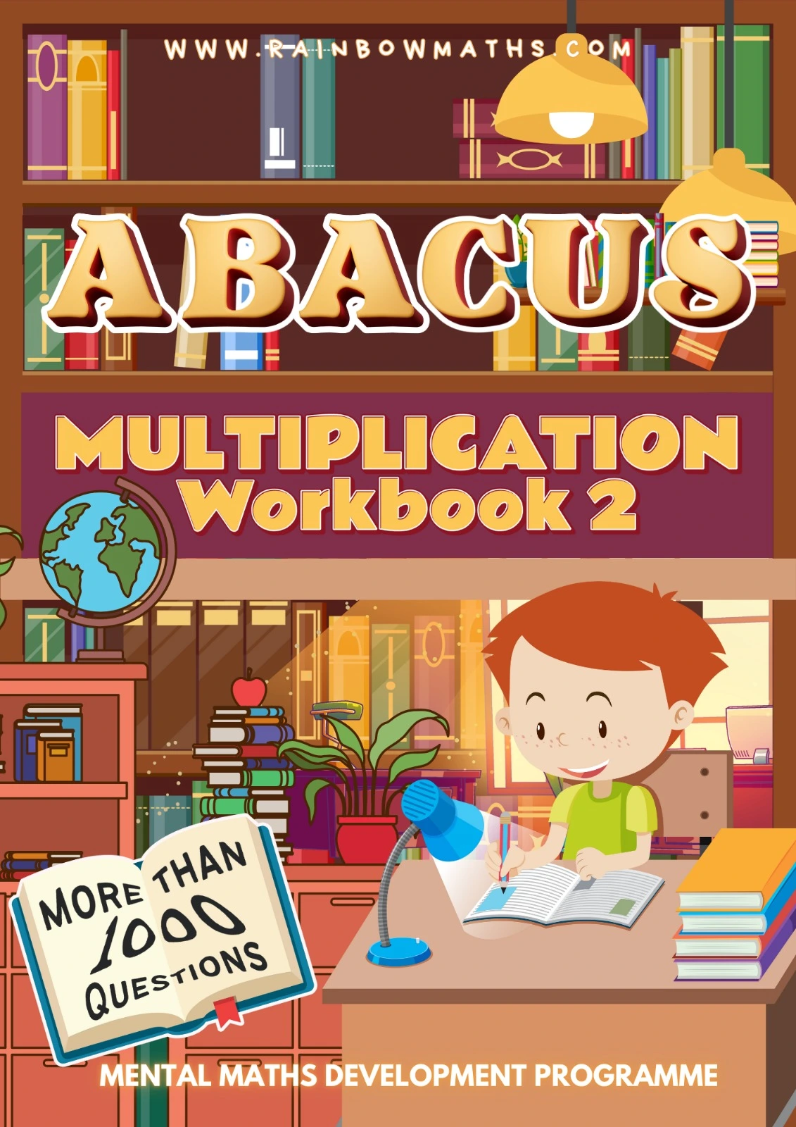 Abacus Multiplication workbook 2 sample