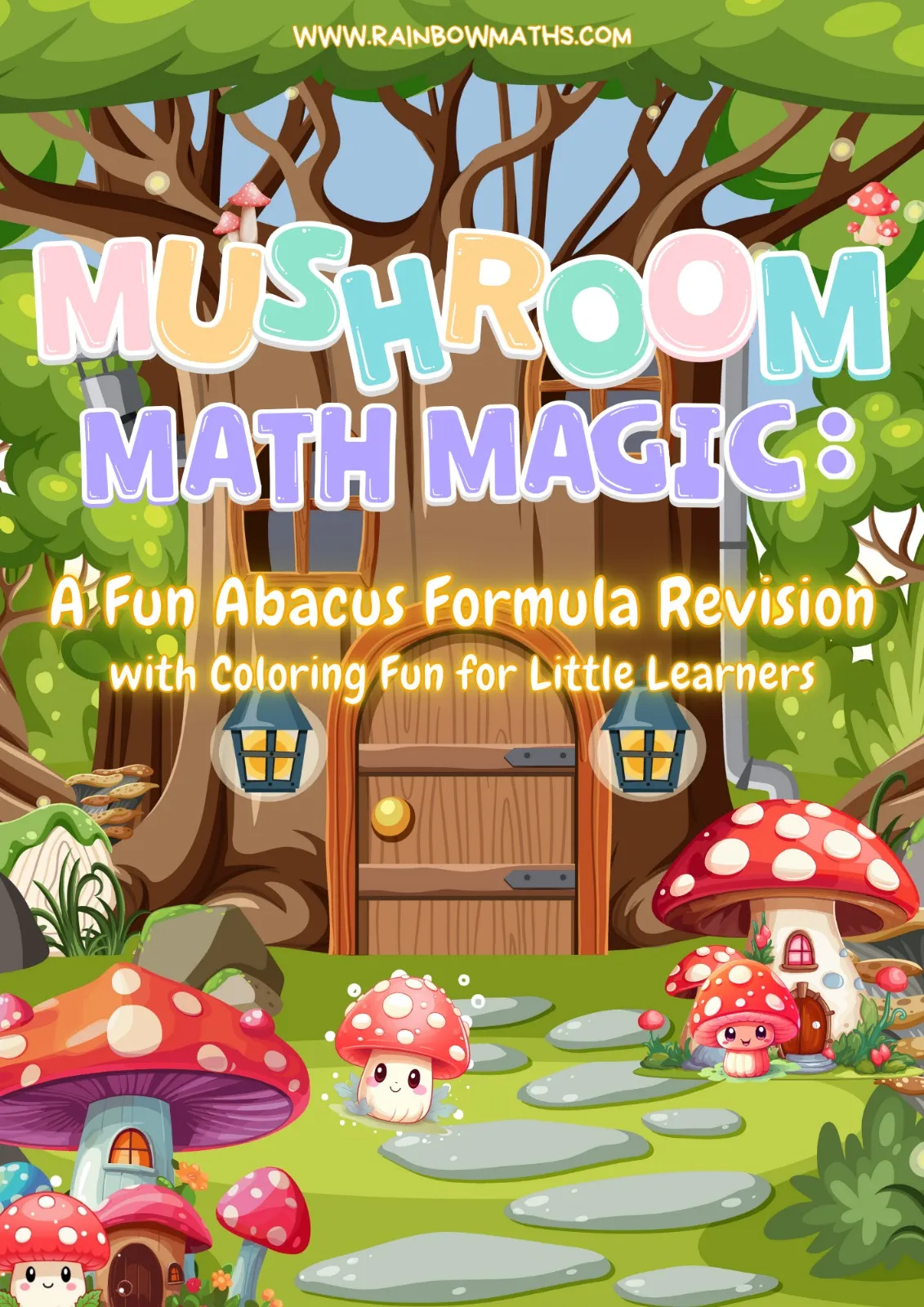 Mushroom Maths Magic sample worksheet