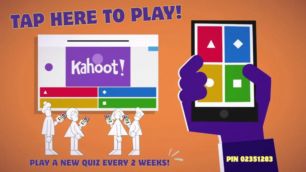 Kahoot maths quiz game