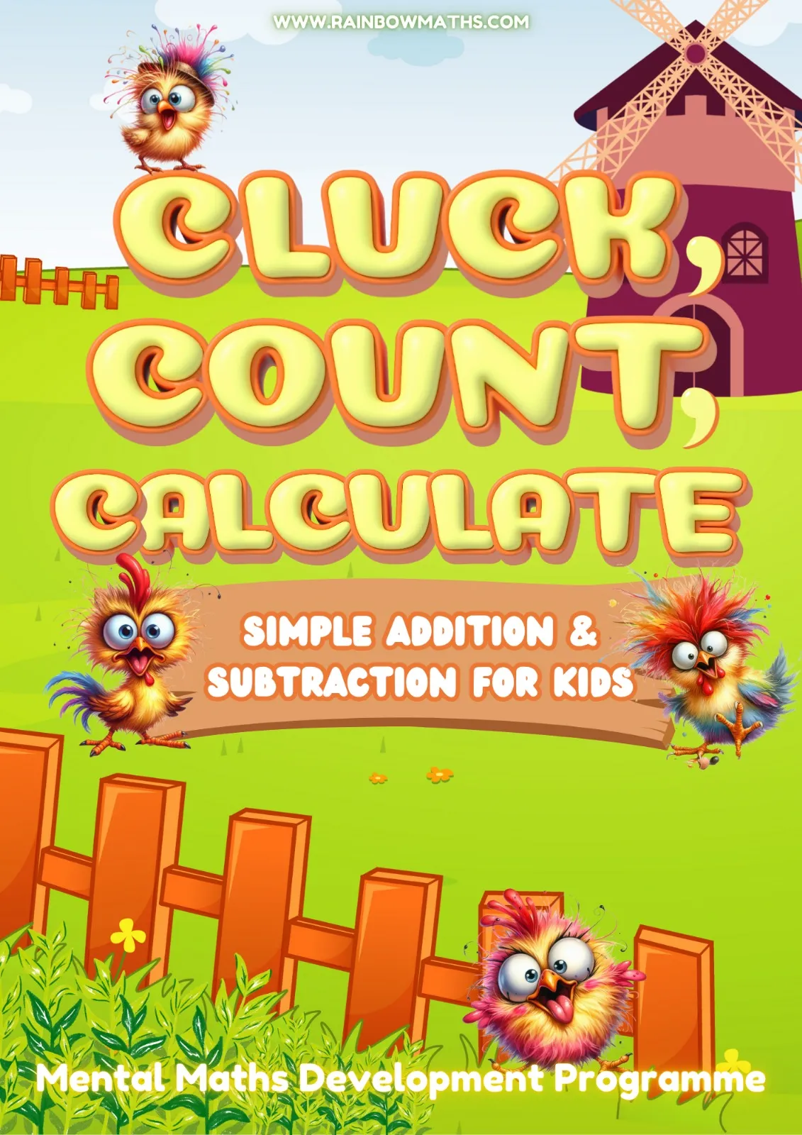 Crazy Chicken Abacus Mental Maths Practice – Single Digit