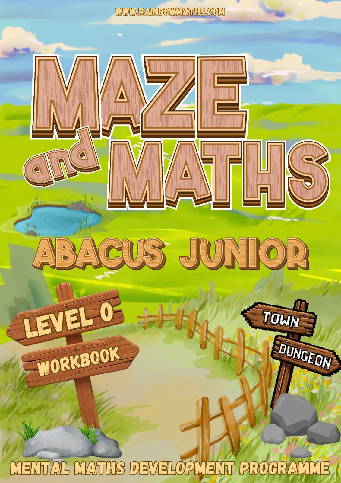 Abacus Numbers Practice Maze Workbook